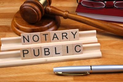 Our Executive Assistant is able to provide notary services by registration.