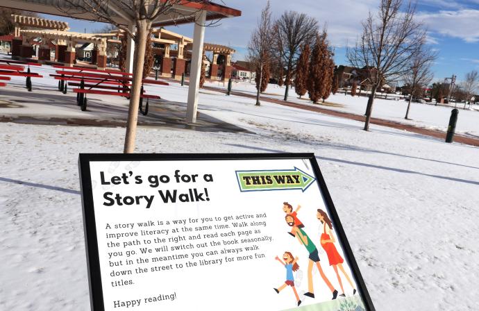 library story walk