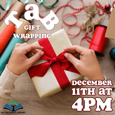 Tab gift wrapping