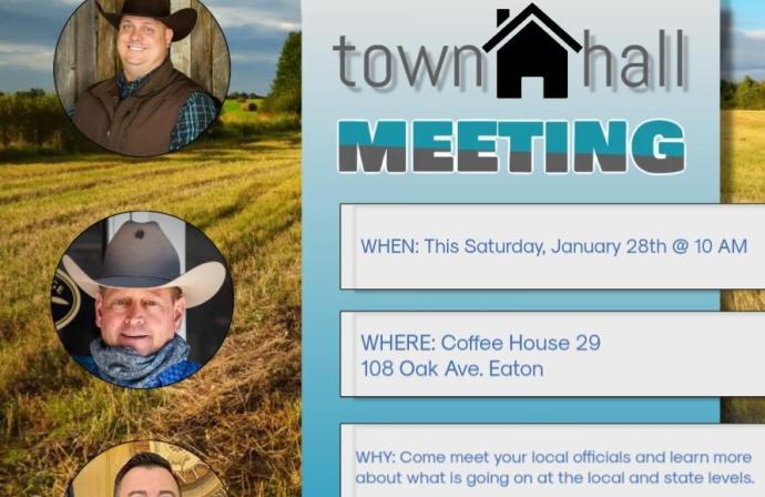 Town Hall Meeting Graphic